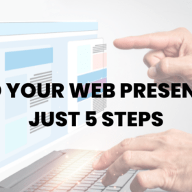 How to build web presence just with few steps